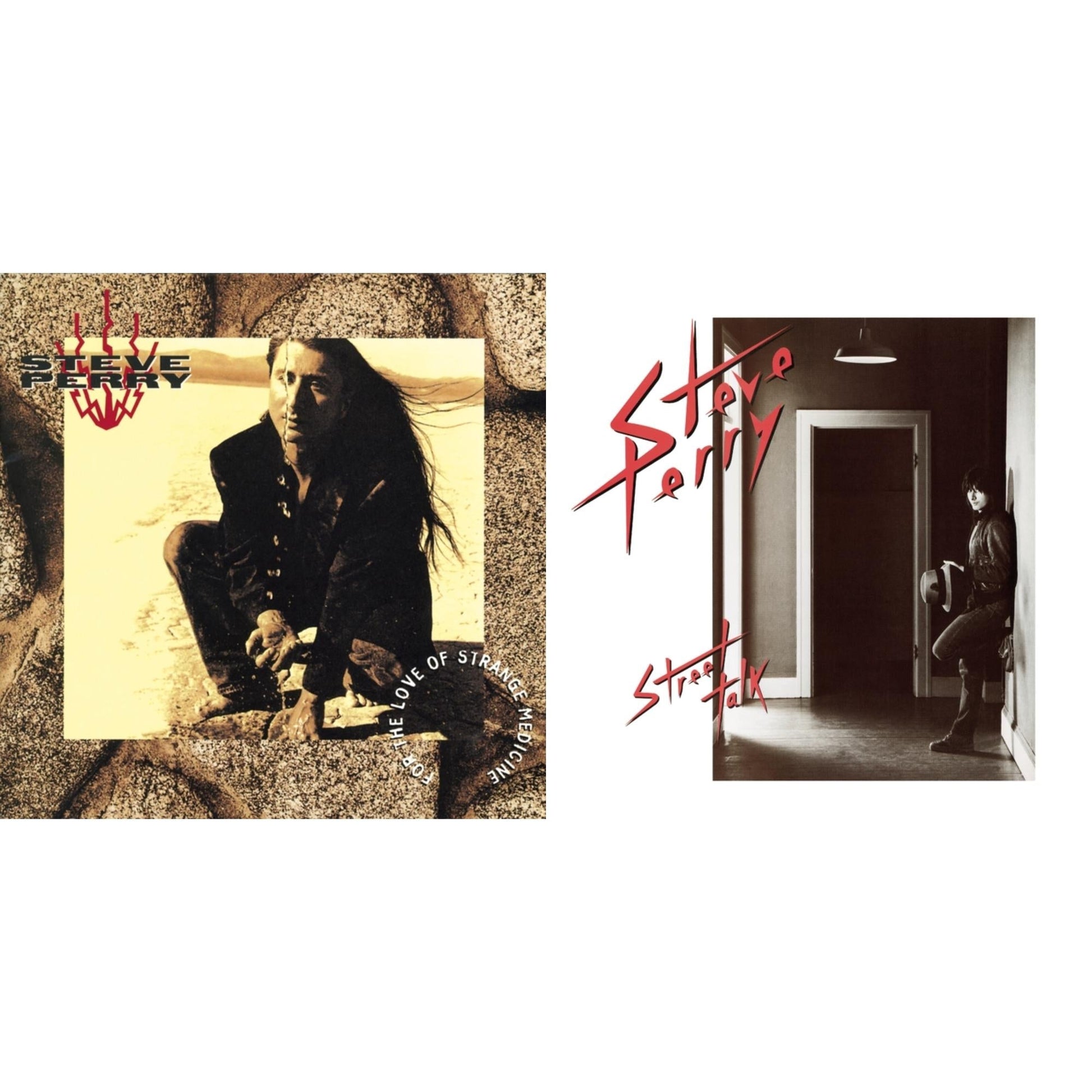 Steve Perry - For The Love Of Strange Medicine & Greatest Hits - CD Bundle