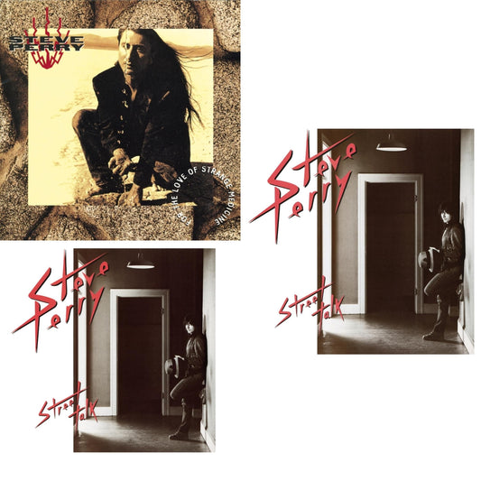Steve Perry - For The Love Of Strange Medicine & Greatest Hits & Street Talk - CD Bundle