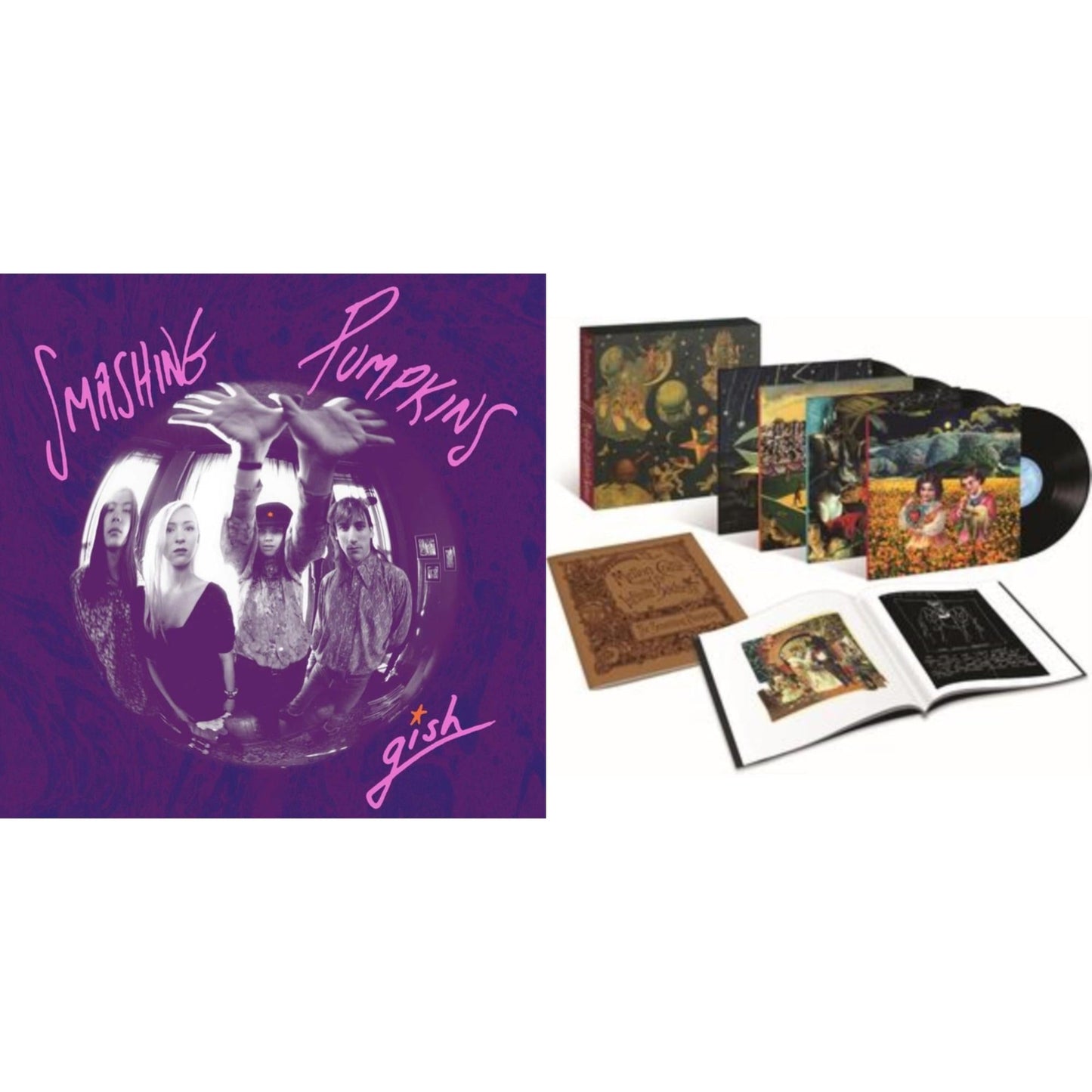 Smashing Pumpkins - Gish & Mellon Collie & Infinite Sadness - LP Vinyl Bundle