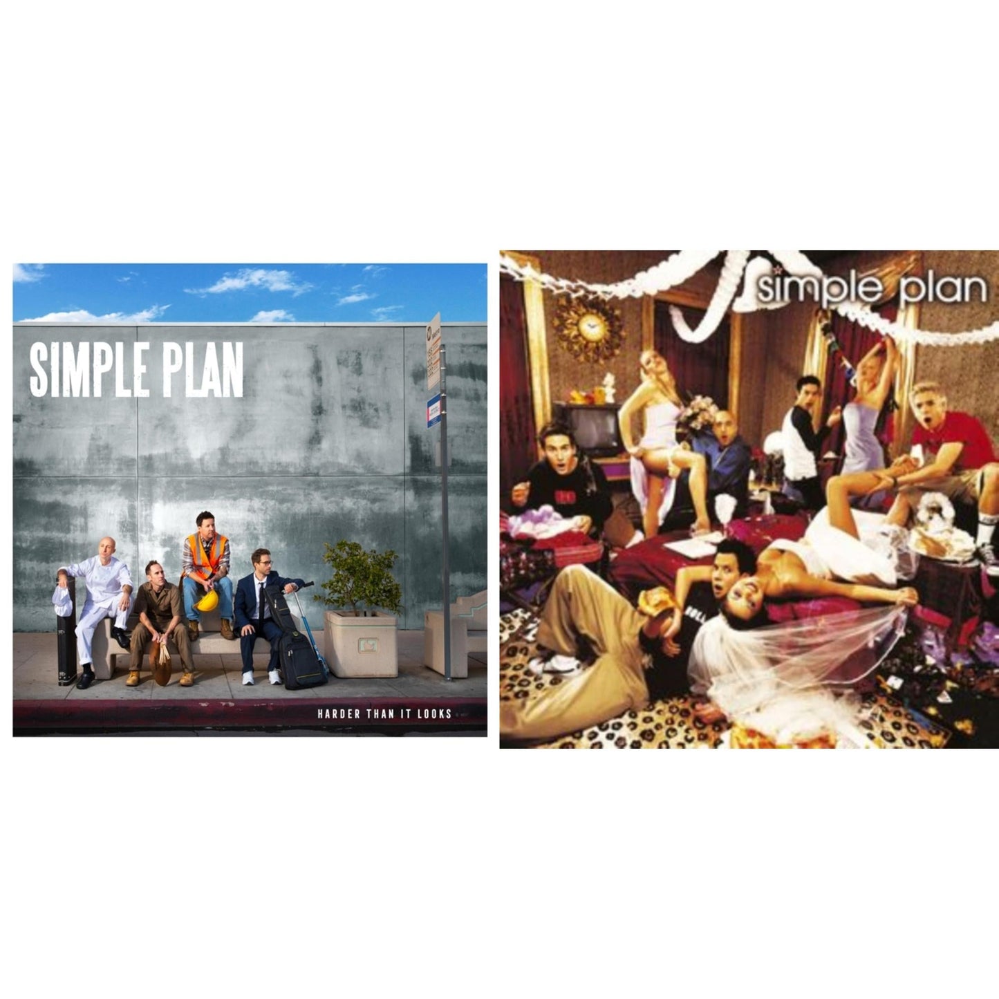 Simple Plan - Harder Than It Looks (Blue Marble LP Vinyl) & No Pads, No Helmets...Just Balls