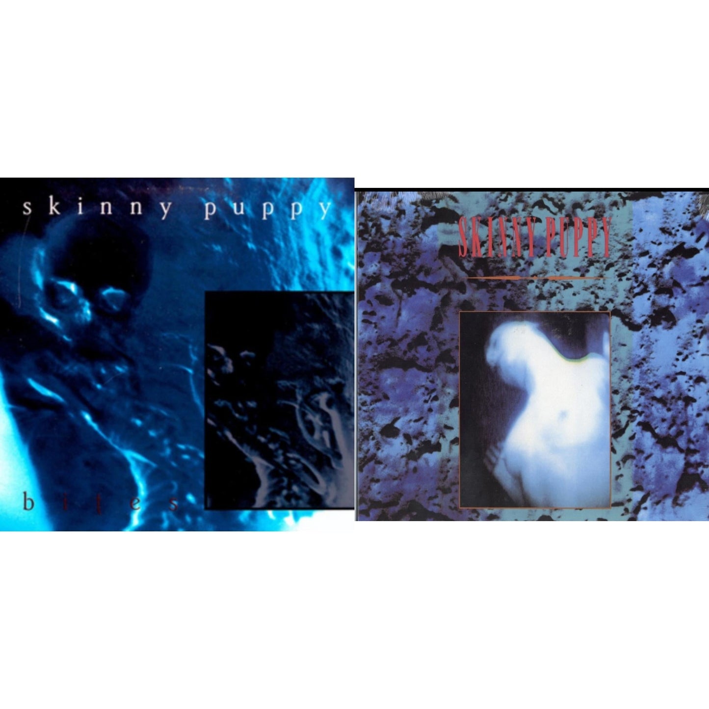 Skinny Puppy - Bites (150G) & Mind: The Perpetual Intercourse - LP Vinyl Bundle