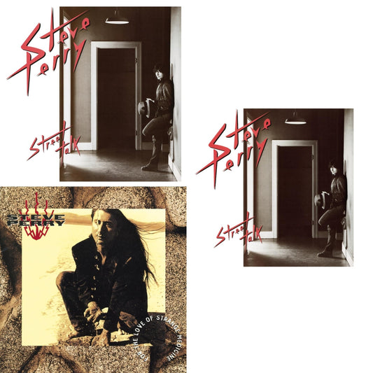 Steve Perry - For The Love Of Strange Medicine & Greatest Hits & Street Talk - CD Bundle