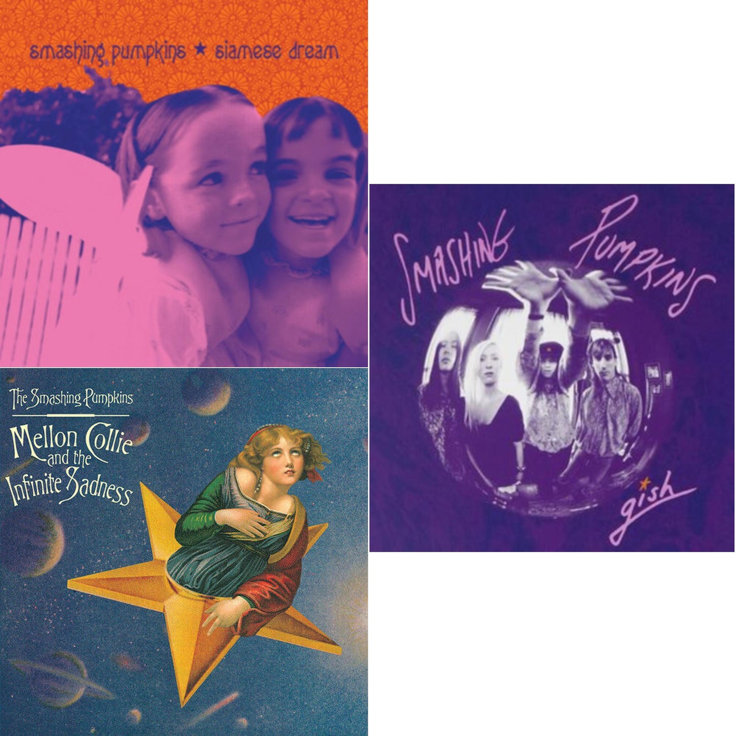 Smashing Pumpkins - Gish & Siamese Dream & Mellon Collie & Infinite Sadness - CD Bundle