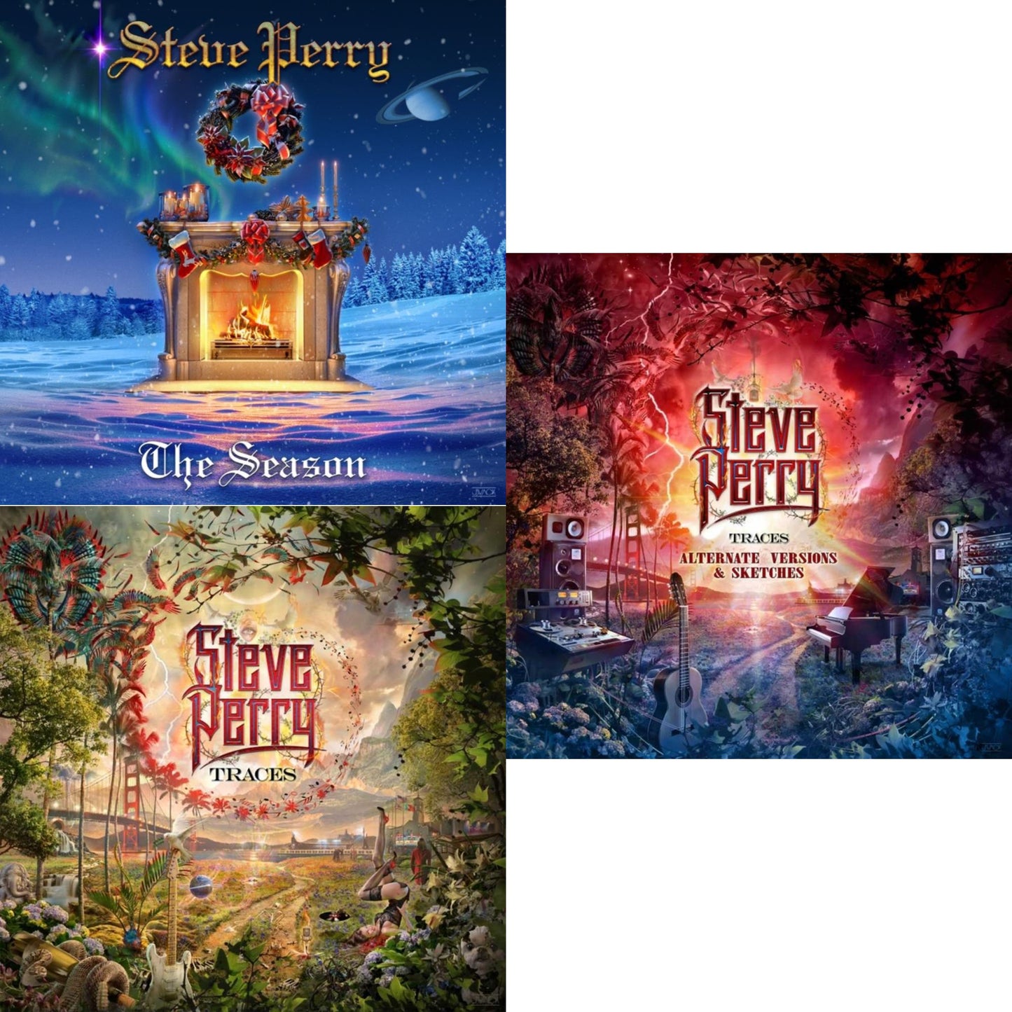 Steve Perry - Traces (Deluxe/2 LP) & Traces - Alternate Versions & Sketches & Season