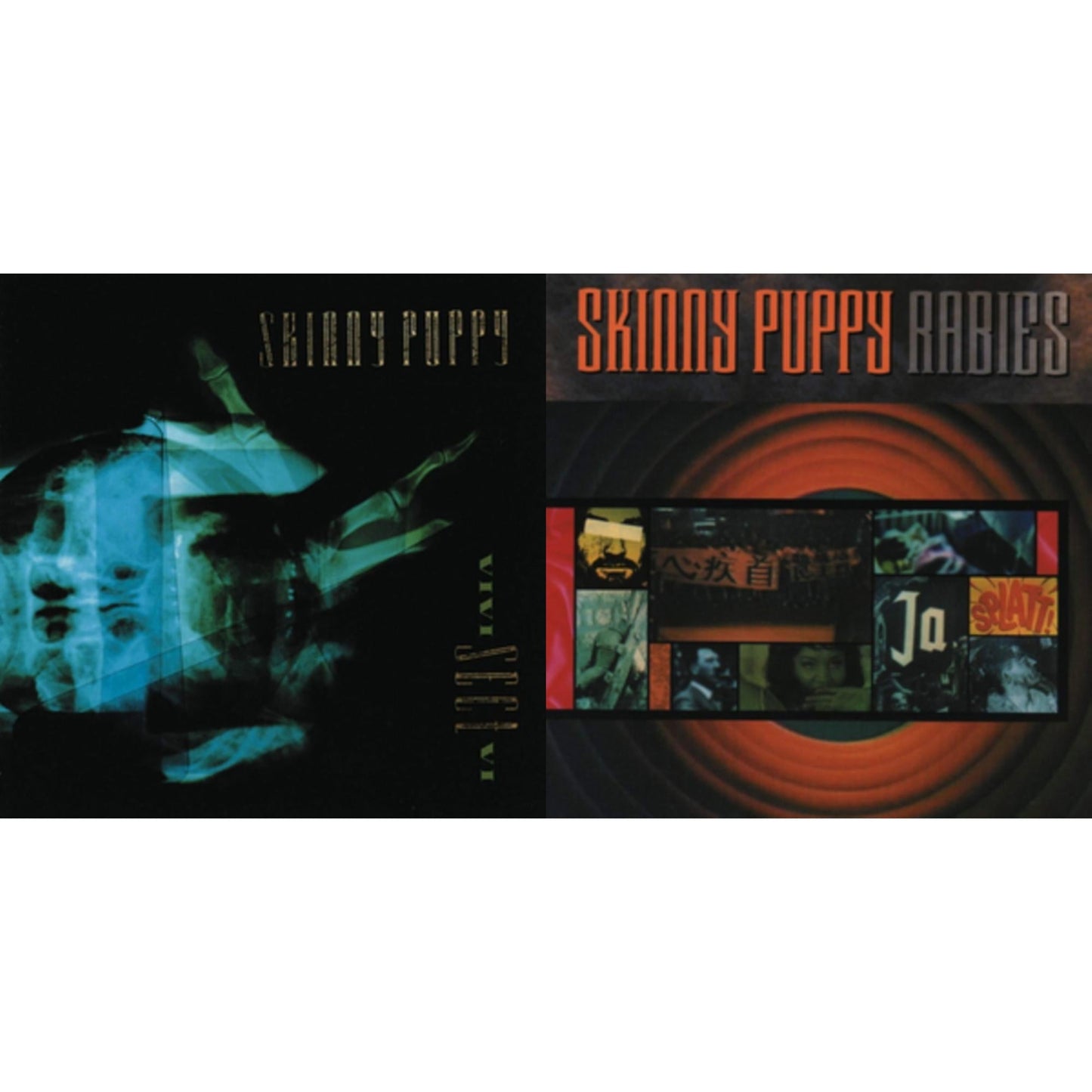 Skinny Puppy - Vivi Sect Vi & Rabies - LP Vinyl Bundle