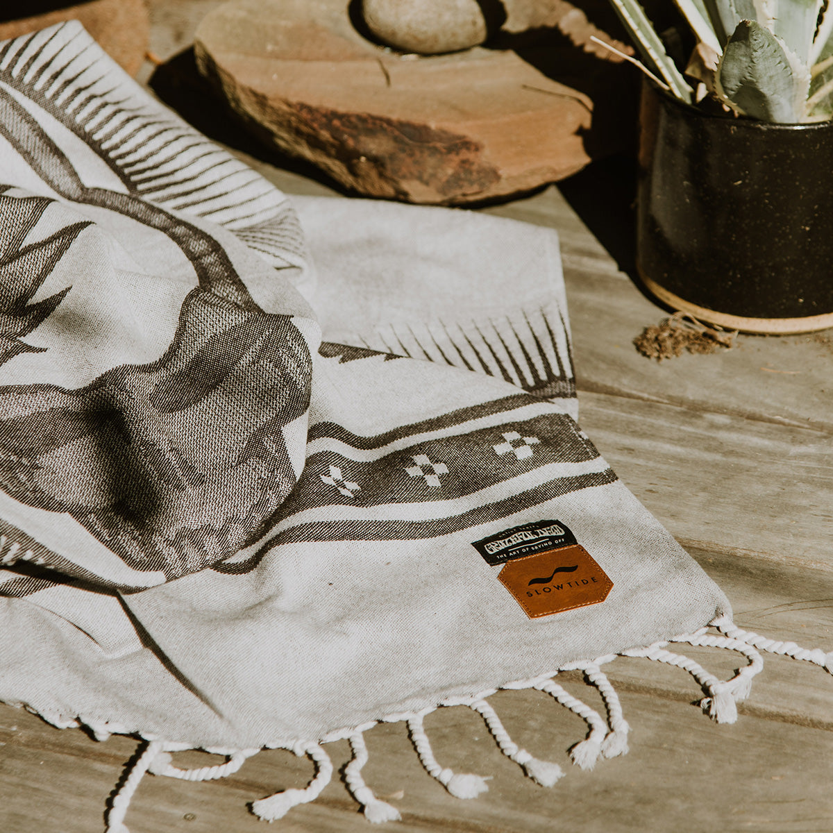 Fillmore Lightweight Beach Blanket | Grateful Dead x Slowtide