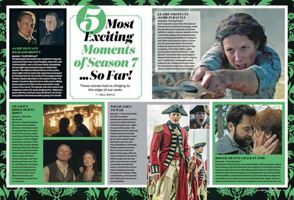 TV Guide - Outlander: Claire & Jamie's Love Story For The Ages, 15 Steamiest Moments, Sam Heughan & Caitríona Balfe Exclusive Interview, BTS, New Episode Previews, Blood Of My Blood Spinoff & More!