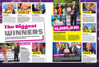 Pat Sajak's Retirement - Tribute Issue: Wheel Of Fortune, Biggest Wins, Craziest Moment, Vanna White Interview, Memories, Celebrity Guests, 50-Year History, Playable Puzzles, Pat's Final Show & More!