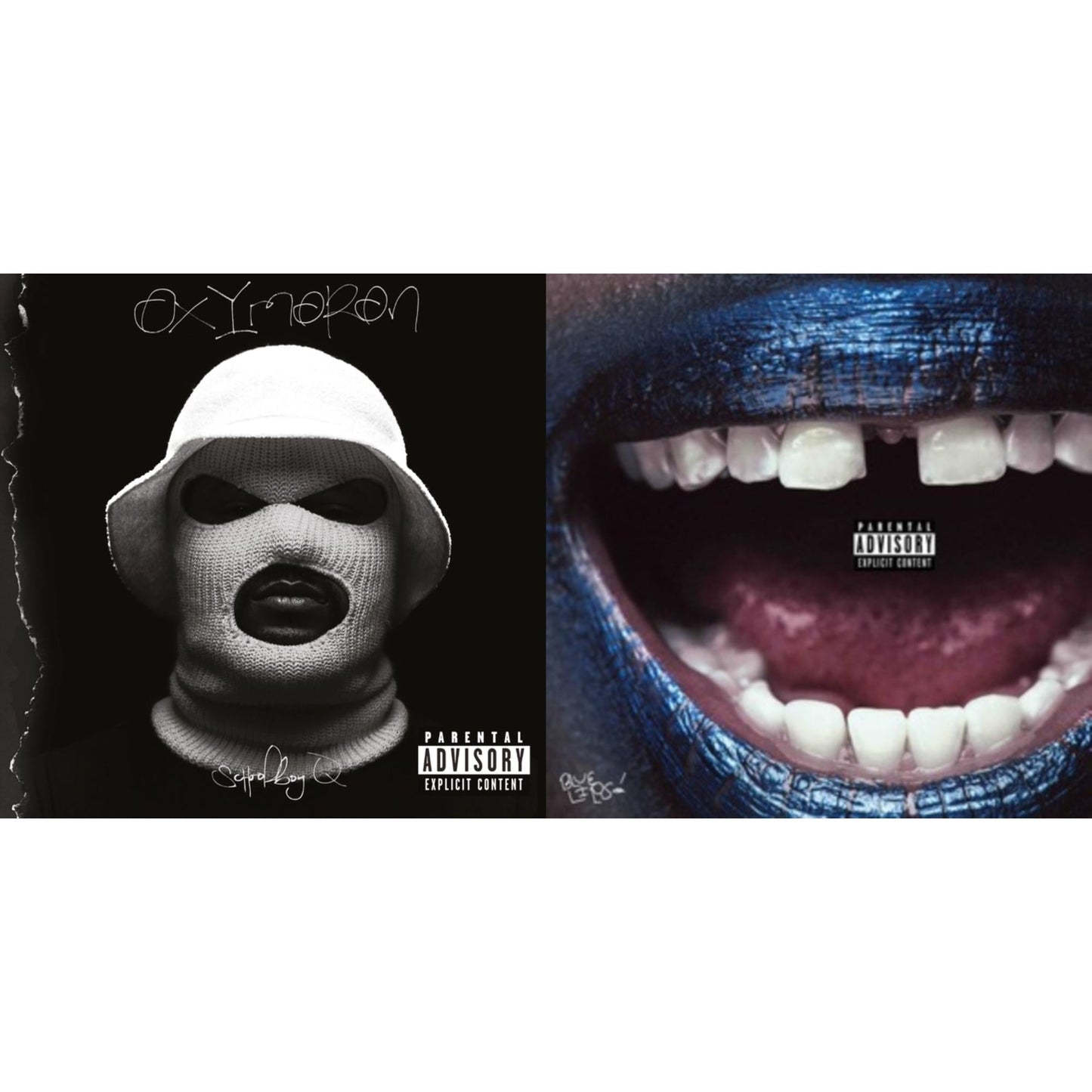 Schoolboy Q - Blue Lips (X) (Translucent Blue Vinyl/2LP) & Oxymoron