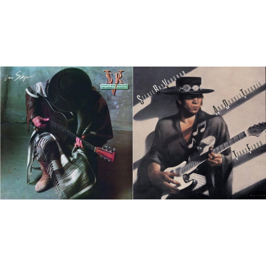 Stevie Ray Vaughan - In Step (180G) & Texas Flood - LP Vinyl Bundle