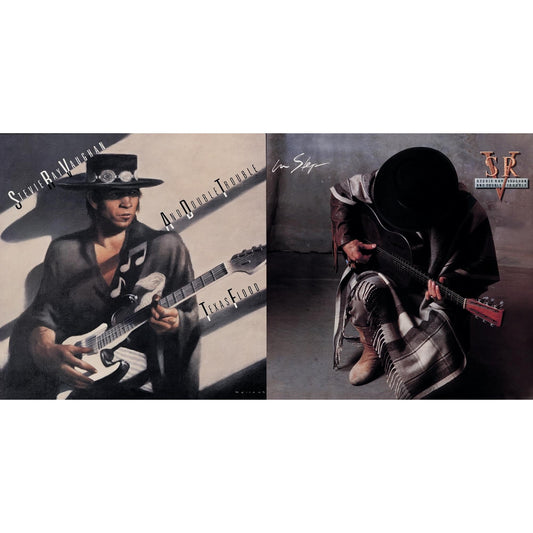 Stevie Ray & Double Trouble Vaughan - Texas Flood & In Step - CD Bundle