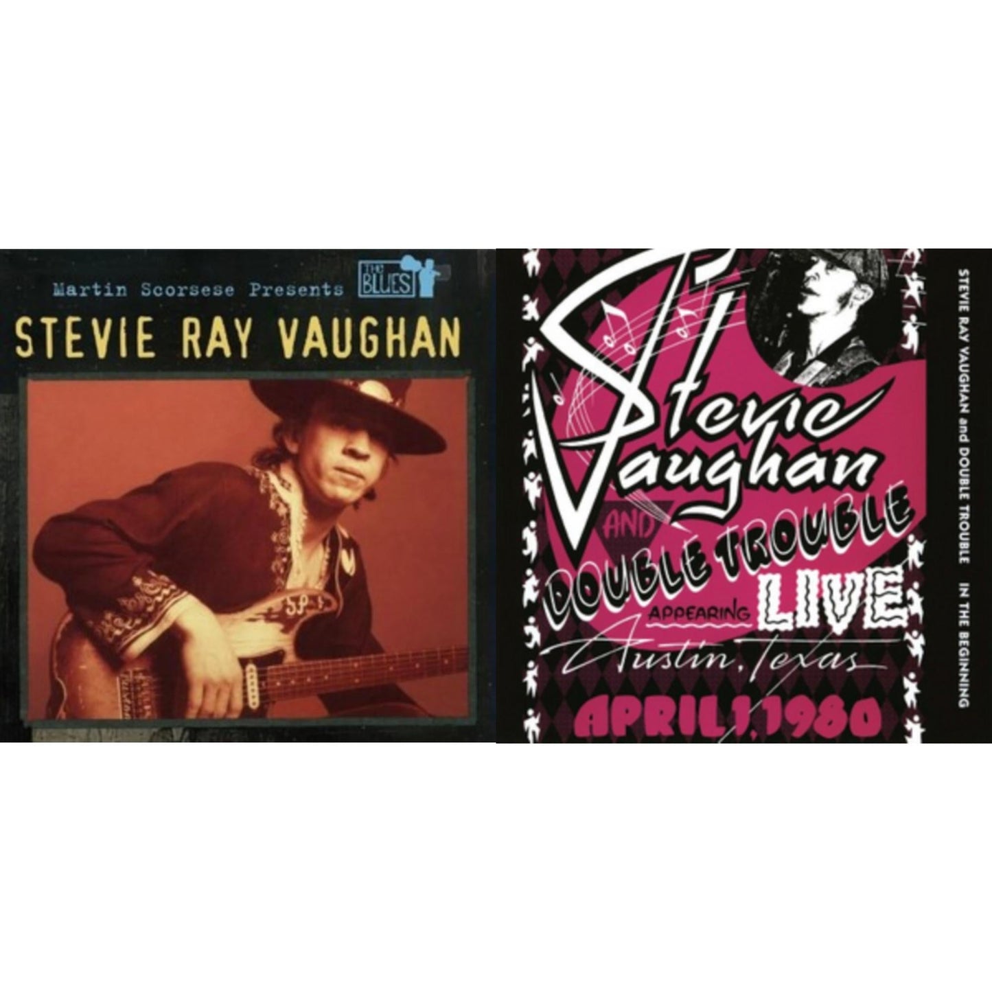 Stevie Ray Vaughan - In The Beginning (180G) & Martin Scorsese Presents The Blues (Translucent Blue Vinyl/2LP)