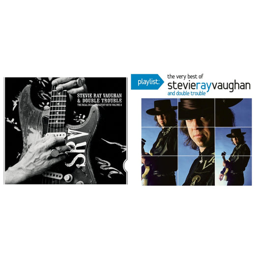 Stevie Ray Vaughan - Real Deal: Greatest Hits Volume 2 & Playlist: Very Best Of Stevie Ray Vaughan - CD Bundle