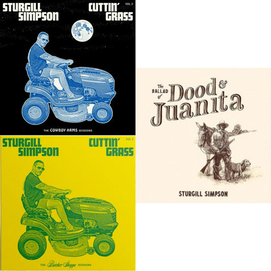 Sturgill Simpson - Cuttin' Grass - Vol. 2 (Cowboy Arms Sessions) & Cuttin' Grass (2LP) & Ballad Of Dood & Juanita (Natural Colored LP Vinyl/Insert) (I)