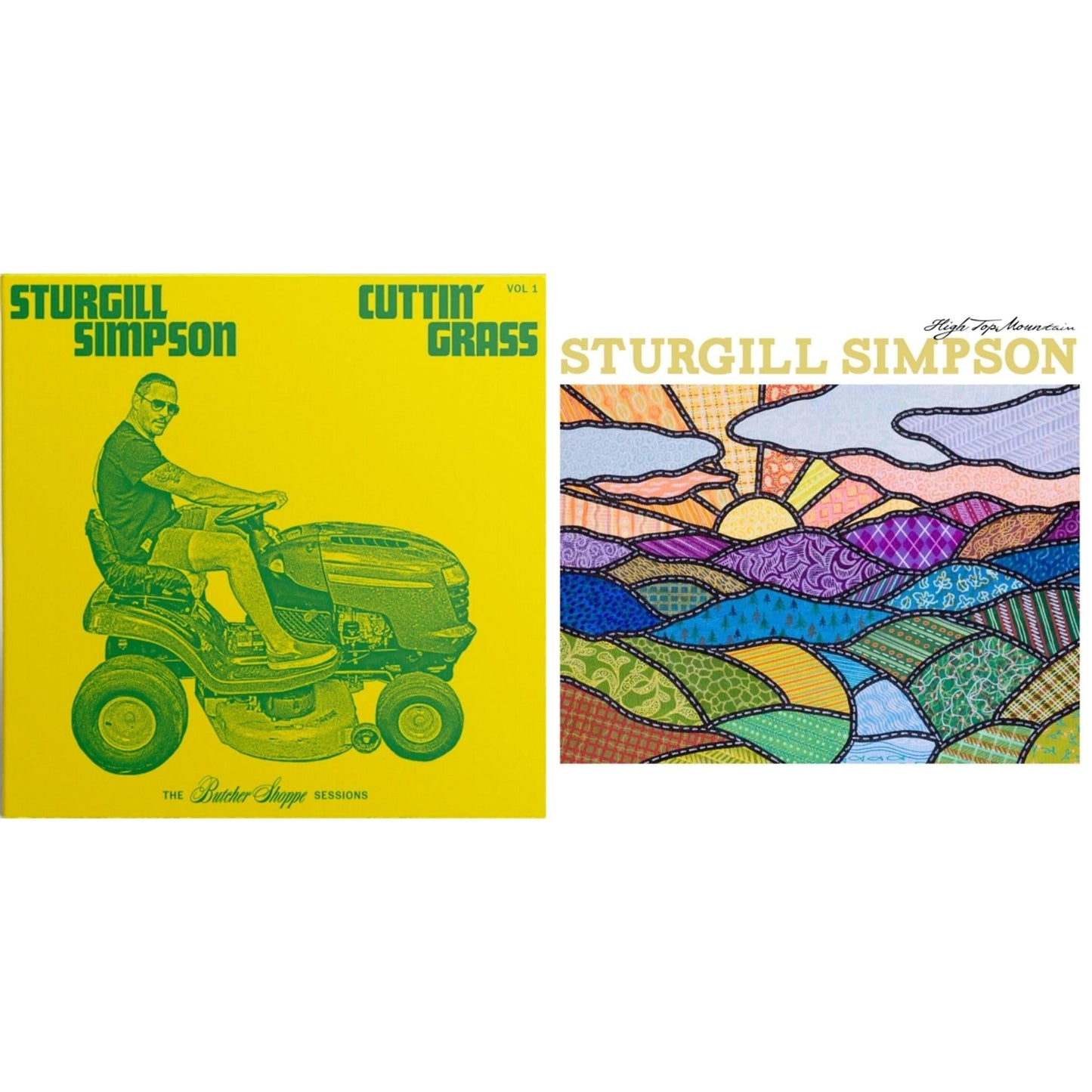 Sturgill Simpson - Cuttin' Grass (2LP) & High Top Mountain