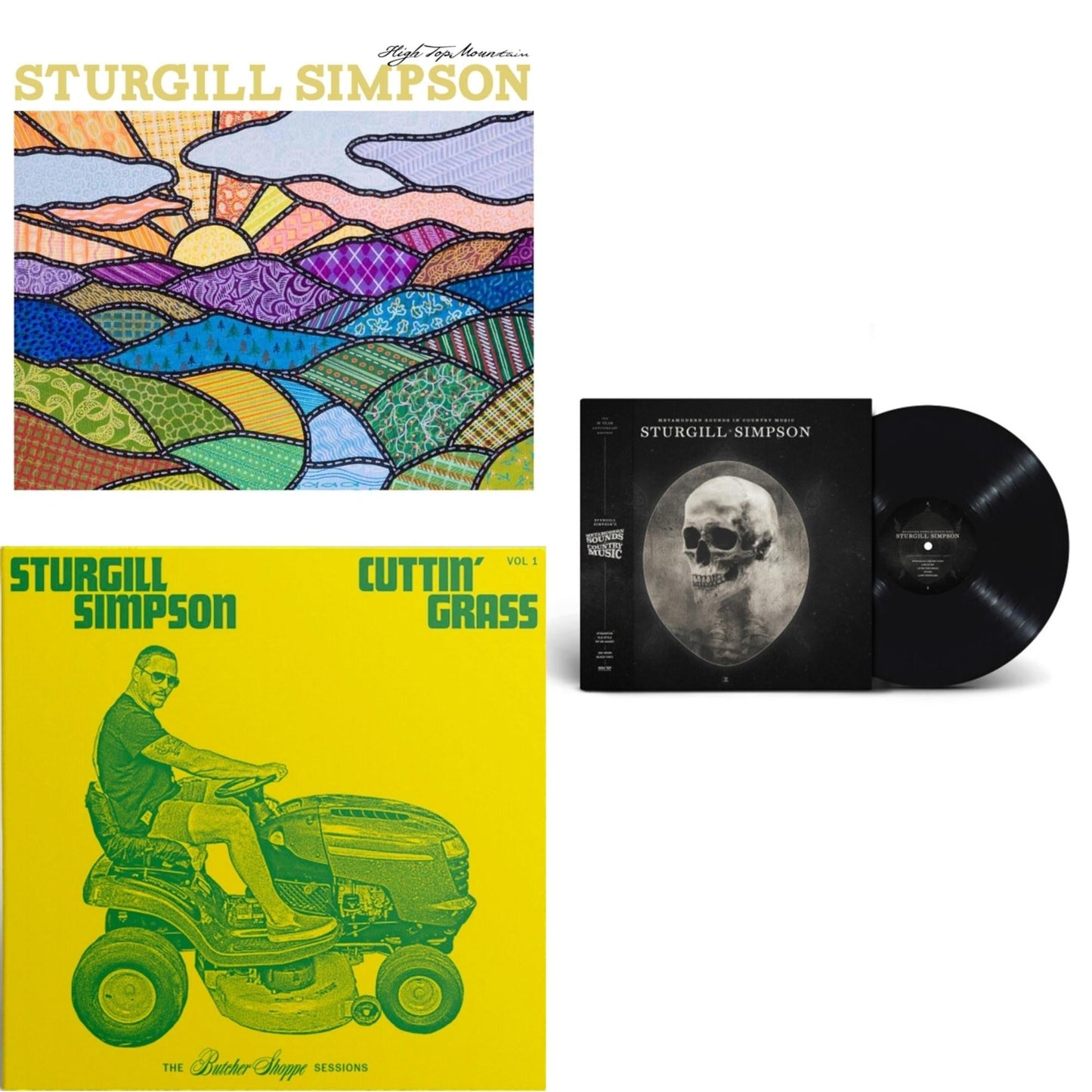 Sturgill Simpson - High Top Mountain & Cuttin' Grass (2LP) & Metamodern Sounds In Country Music 10 Year Anniversary Edition (180G)