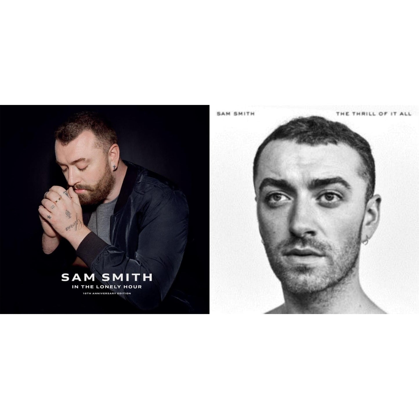 Sam Smith - In The Lonely Hour (10Th Anniversary Edition)  & Thrill Of It All - LP Vinyl Bundle