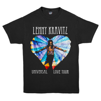 Lenny Kravitz Love Tour Mens T Shirt Black Officially Licensed