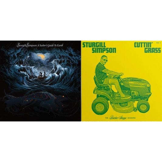 Sturgill Simpson - Sailor's Guide To Earth (180G/LP/CD) & Cuttin' Grass (2LP)