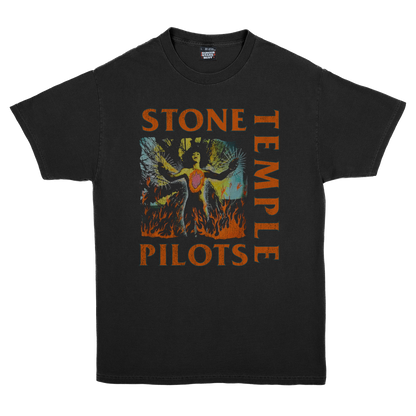 Stone Temple Pilots STP Core Mens T Shirt Black Officially Licensed