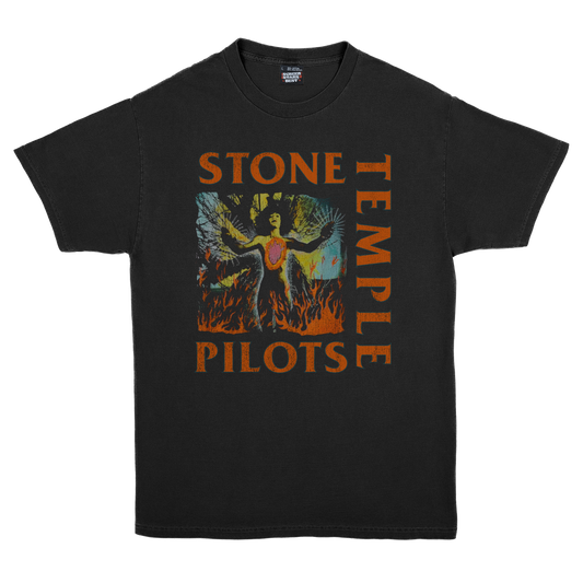 Stone Temple Pilots STP Core Mens T Shirt Black Officially Licensed