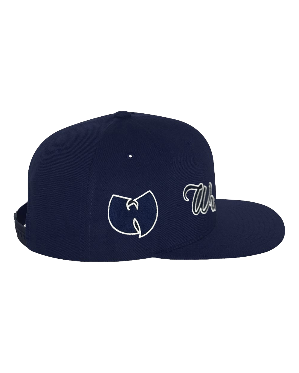 Wu-Tang Clan Officially Licensed Shaolin Sluggers Snapback Hat Navy Blue