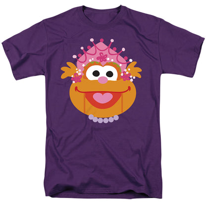 Sesame Street Christmas Nutcracker Zoey Mens T Shirt Purple Officially Licensed