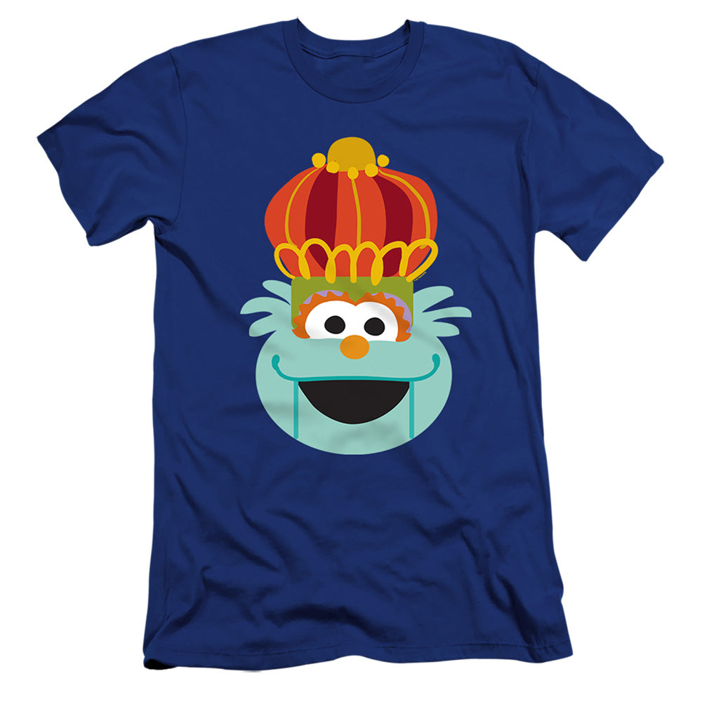 Sesame Street Christmas Nutcracker Rosita Hbo Premium Bella Canvas Slim Fit Mens T Shirt Royal Blue