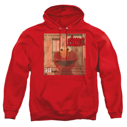 Sesame Street Ellmatic Mens Hoodie Red Officially Licensed