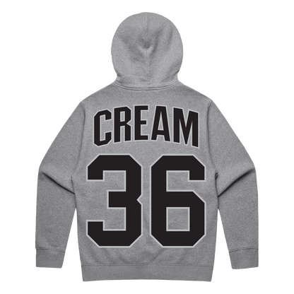 Wu-Tang Clan Officially Licensed Shaolin Sluggers Zip Up Hoodie Heather Gray