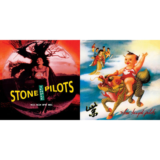 Stone Temple Pilots - Core (2017 Remaster) & Purple (2019 Remaster) - LP Vinyl Bundle
