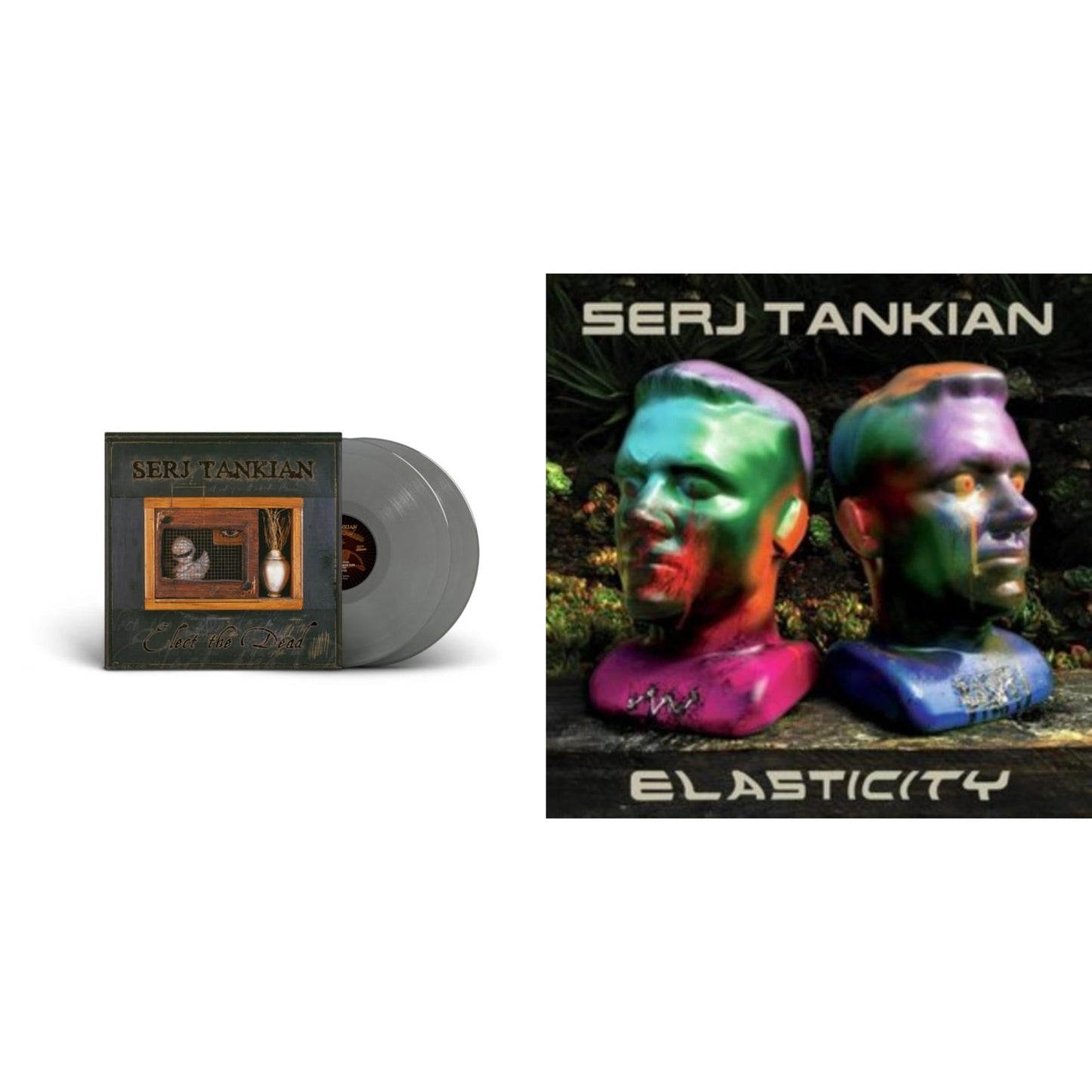 Serj Tankian - Elect The Dead (2LP/Opaque Gray Vinyl) & Elasticity