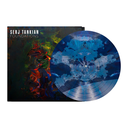 Serj Tankian 'Foundations' EP (Limited Edition – Only 500 Made, Dark Blue Marble w/ Etched B-Side Vinyl) Vinyl Record
