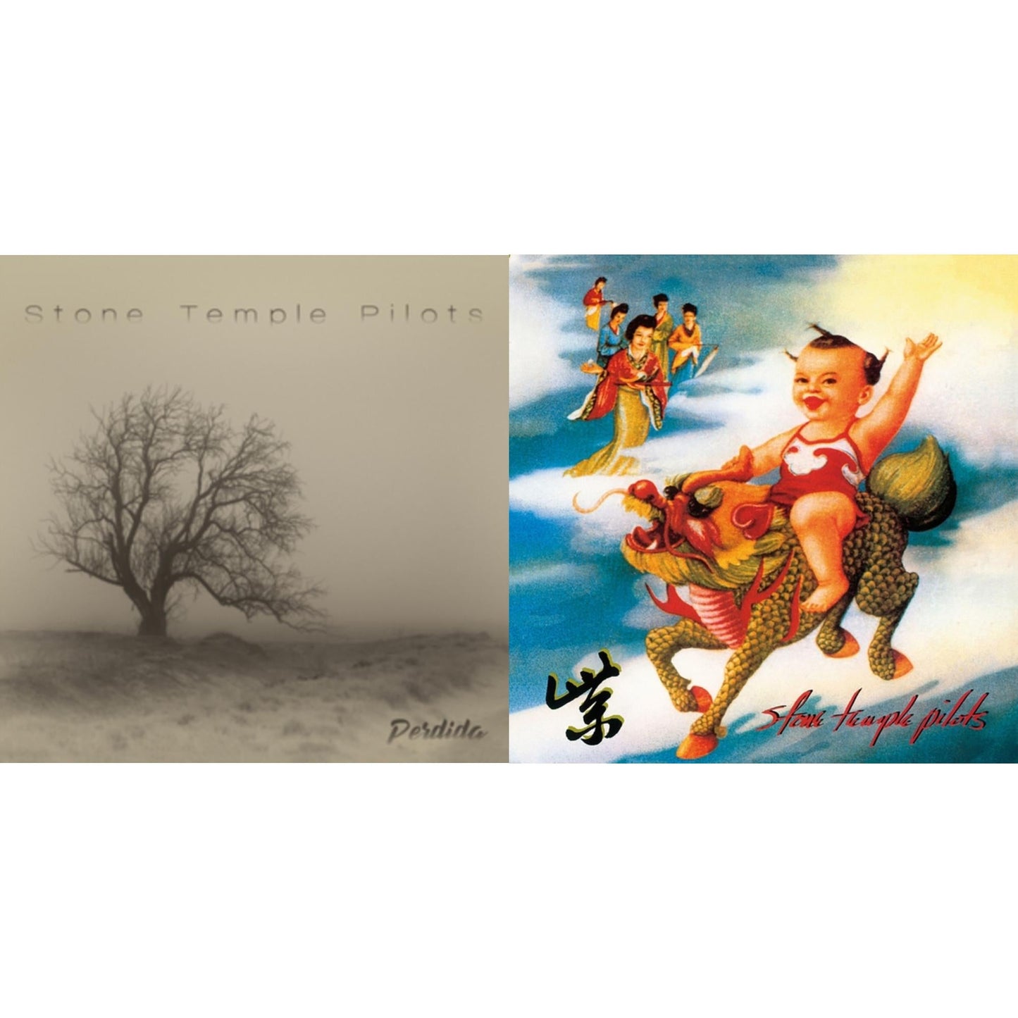 Stone Temple Pilots - Perdida (140G) & Purple (2019 Remaster) - LP Vinyl Bundle