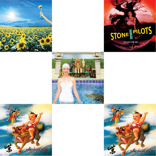 Stone Temple Pilots - Thank You (2LP) & Purple & Tiny Music..Songs From The Vatican Gift Shop (Super Deluxe Edition/3CD/LP) & Core (2017 Remaster) & Purple (2019 Remaster)