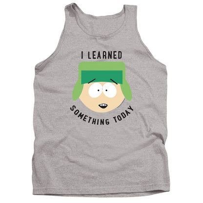 South Park I Learned Something Today Mens Tank Top Shirt Athletic Heather