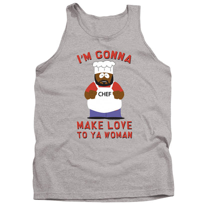 South Park Make Love Mens Tank Top Shirt Athletic Heather