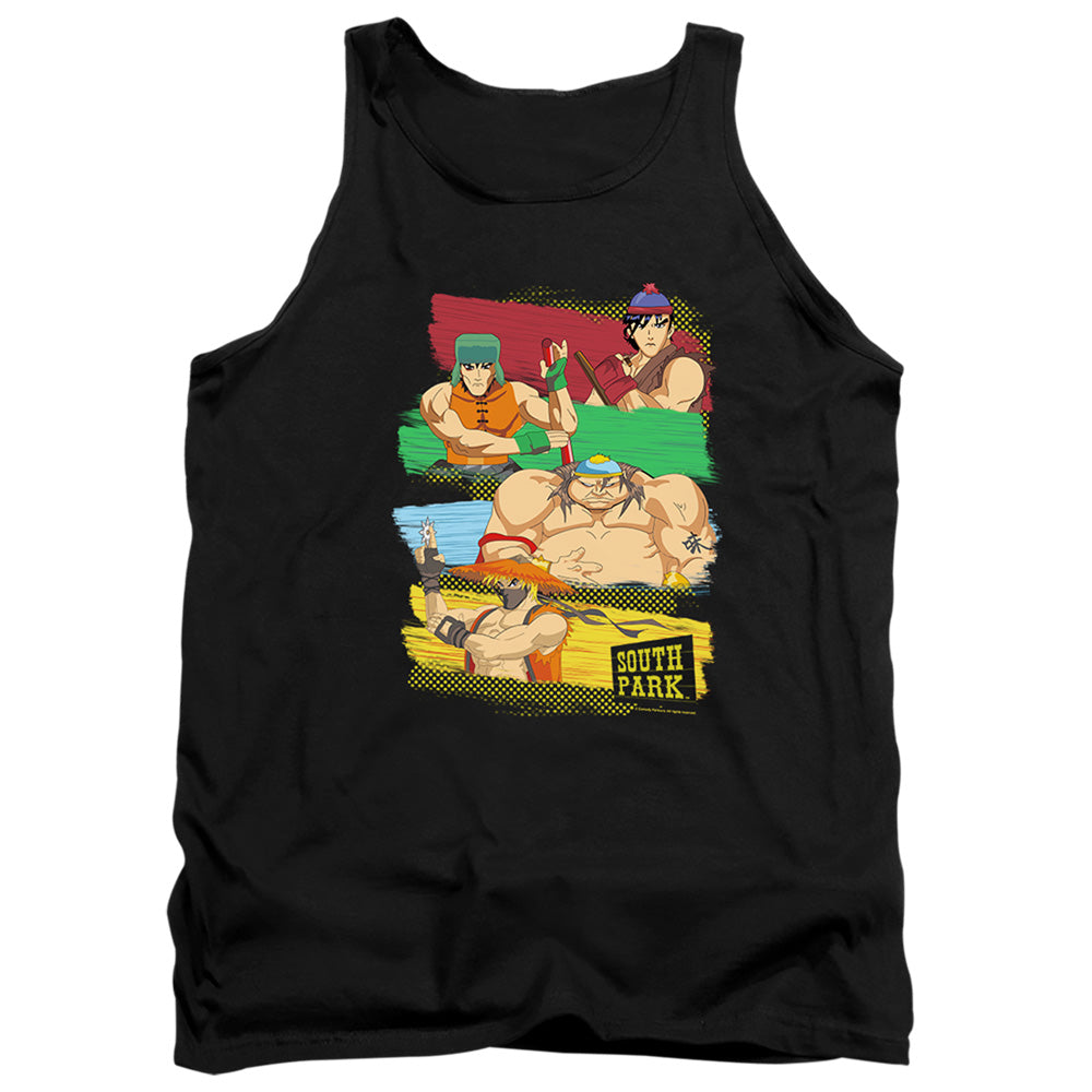 South Park South Park Anime Mens Tank Top Shirt Black