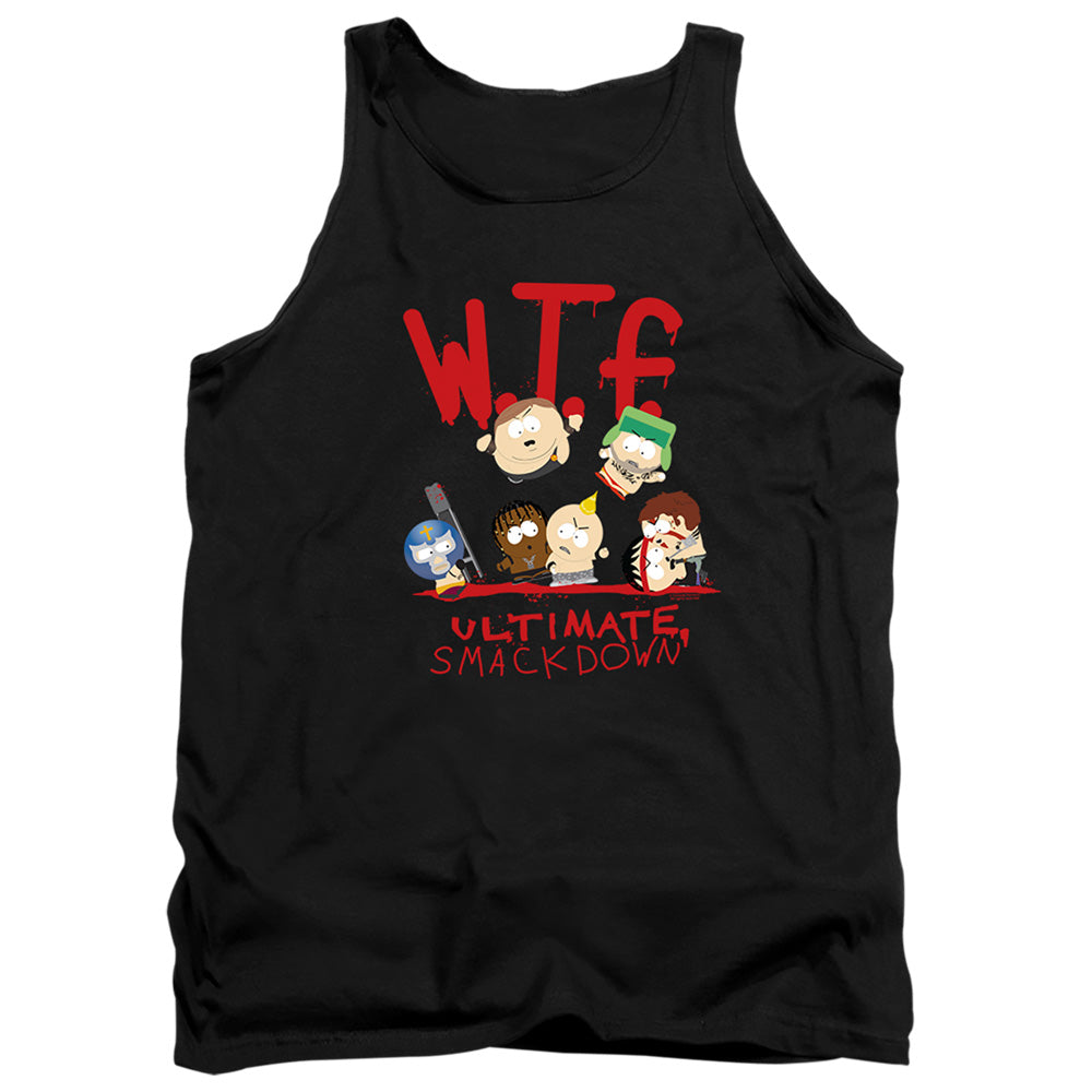 South Park Wtf Ultimate Ackdown Mens Tank Top Shirt Black