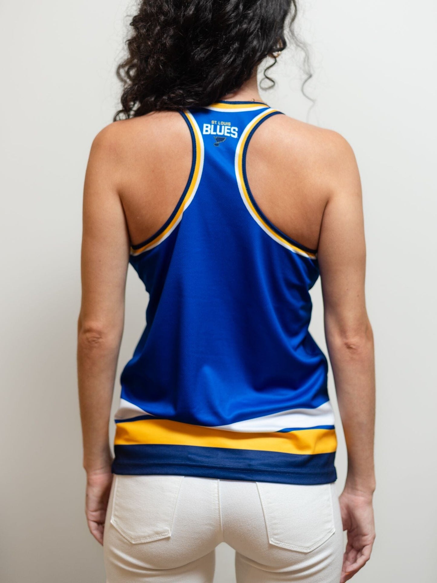 St. Louis Blues Women's Racerback Hockey Tank