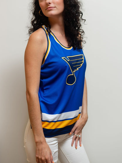 St. Louis Blues Women's Racerback Hockey Tank