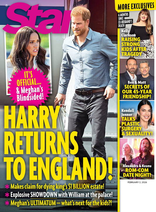 Star - 02.02.26: Prince Harry’s Return To England, Kelly Clarkson Raising Strong Kids After Tragedy, Ben Affleck & Matt Damon's Friendship, Kendall Jenner Unfiltered, Alexandra & Keanu's Date & More!