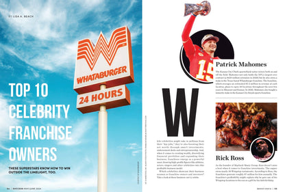 SUCCESS Magazine - May & June 2024: Tony Robbins Building Personal Wealth, 10 Celebrity-Owned Franchises, 50 Franchises To Own, Smart Investing, Negotiate Like A Pro, Net Worth, Entrepreneurs & More!