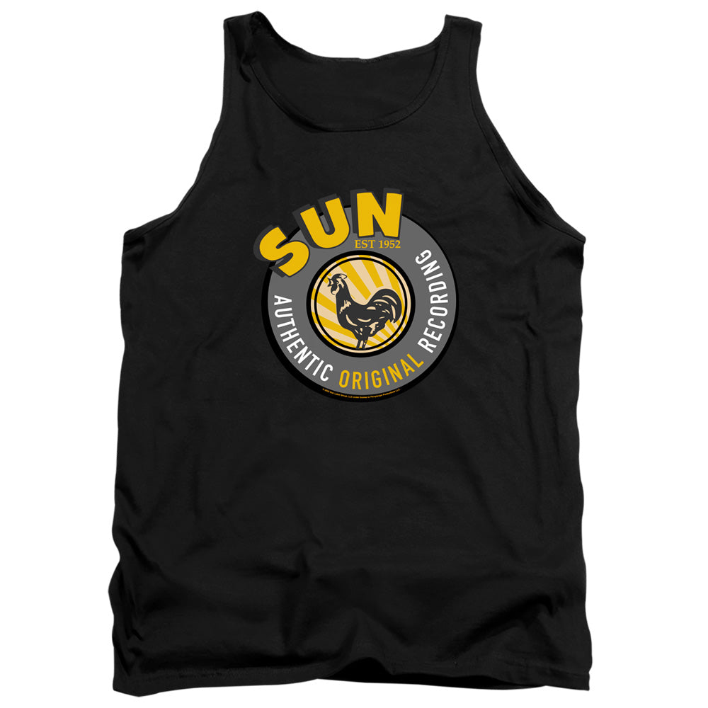 Sun Records Sun Records Logo Mens Tank Top Shirt Black