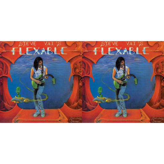 Steve Vai - Flex-Able (36Th Anniversary/Clear Disc LP Vinyl) & Flex-Able (36Th Anniversary/Picture Disc)