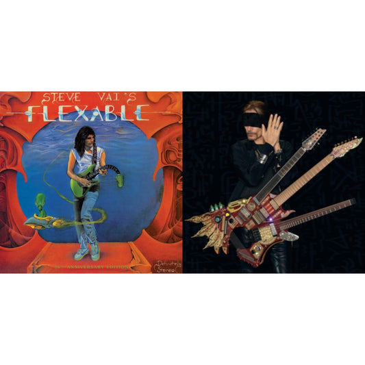 Steve Vai - Flex-Able (36Th Anniversary/180G) & Inviolate - LP Vinyl Bundle