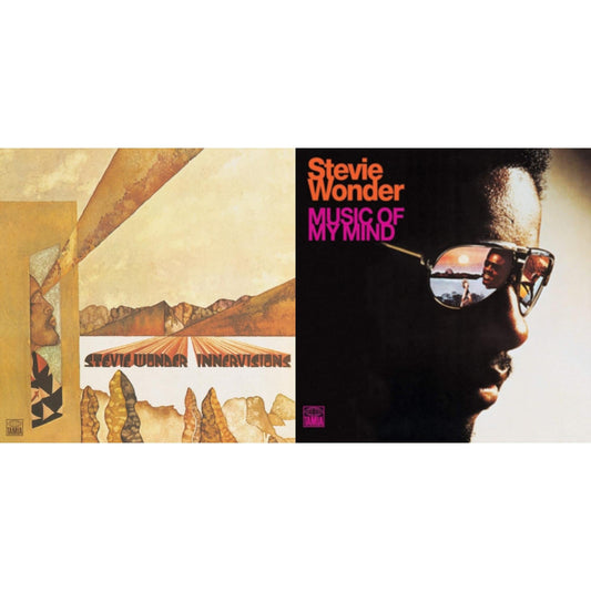 Stevie Wonder - Music Of My Mind & Innervisions - LP Vinyl Bundle