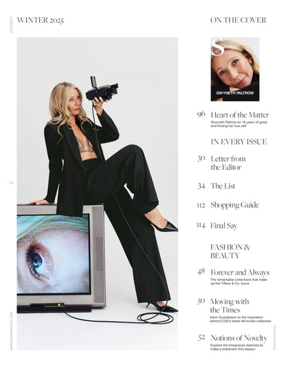 S Magazine - Winter 2025: The Holiday Issue, Goop Founder Gwyneth Paltrow Reflects On Finding Balance, Choosing Pleasure Over Perfectionism, The Power Of Radical Self-Acceptance & Being A Libra!