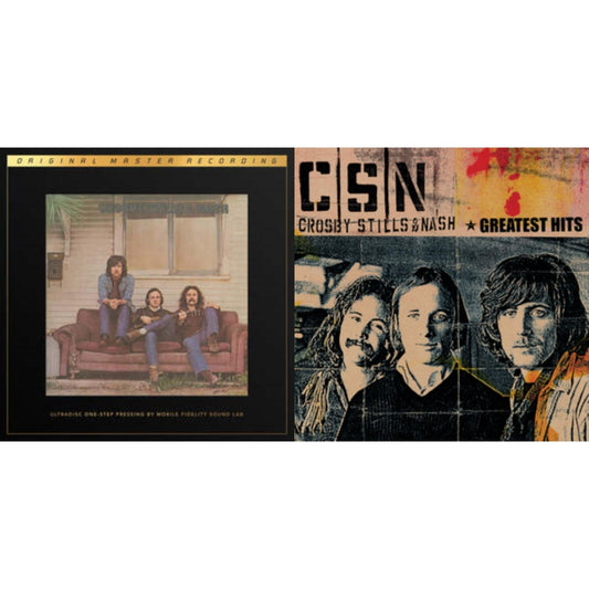 Stills & Nash Crosby - Greatest Hits (2LP) & Crosby, Stills & Nash (2LP/180G/45RPM Supervinyl Ultradisc One-Step/Original Masters/Limited)