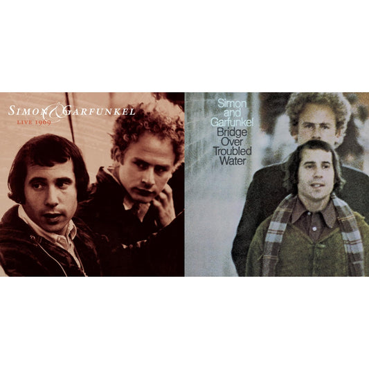 Simon & Garfunkel - Bridge Over Troubled Water & Live 1969 - CD Bundle